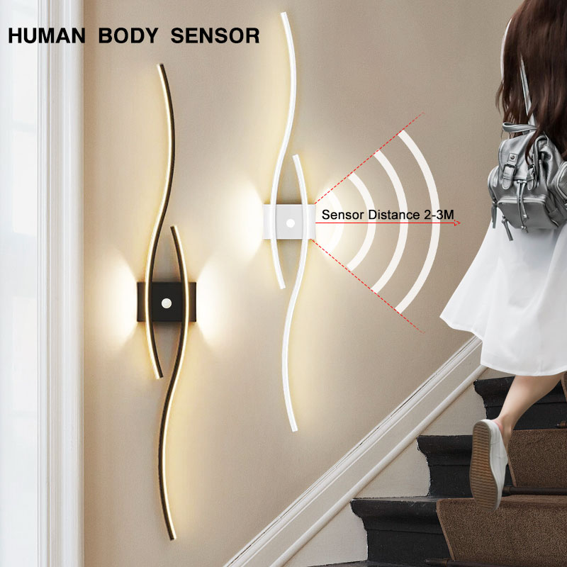 Motion Sensor Pir Wired - Luces LED de Pared con Sensor